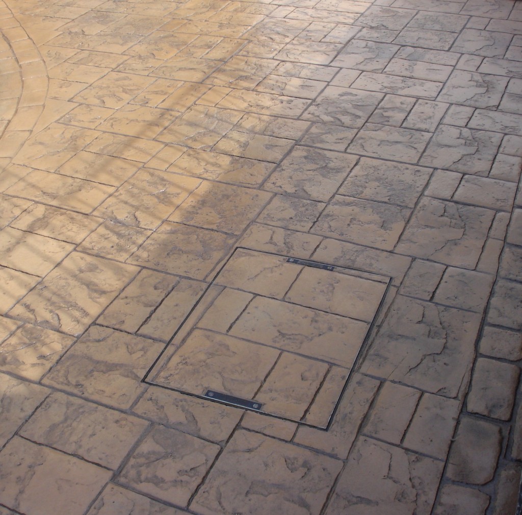 small ashlar slate without grass