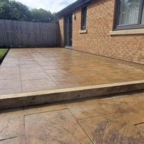 Rustic tan walkway 3